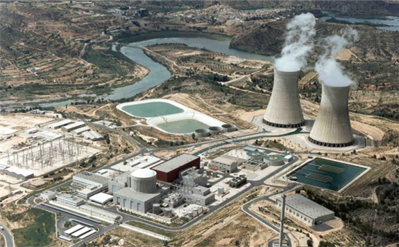 The Cofrentes nuclear power plant near Valencia (Image: Consejo De Seguridad Nuclear)