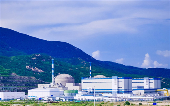 The two EPR units at the Taishan plant (Image: TNPJVC)