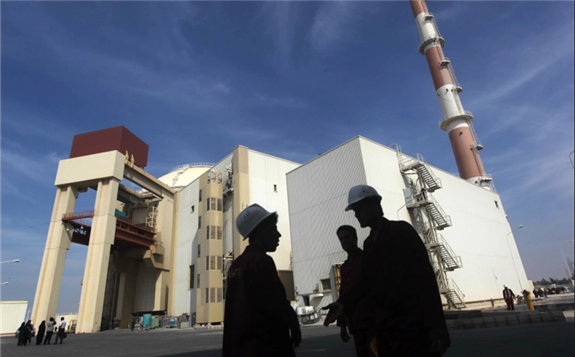 This is the first time Iran has reported an emergency shutdown of the plant, located in the southern port city of Bushehr [File: Majid Asgaripour/Mehr News Agency via Reuters]