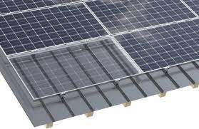 AEROCOMPACT clamps can be used to mount framed solar modules of any length and width on standing seam sheet roofs.