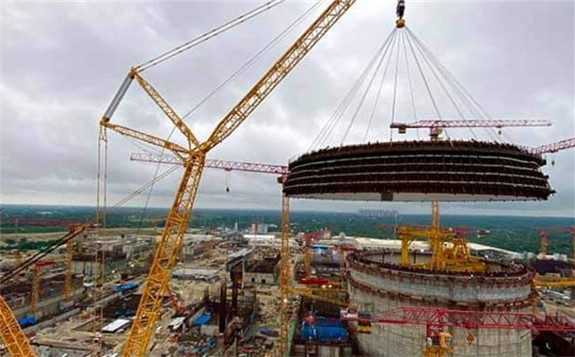 Unit 1 of the Rooppur nuclear power plant in Bangladesh (Image: Rosatom)