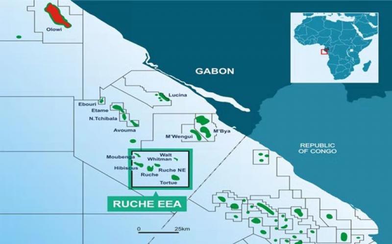 Gabon map; Source: BW Energy