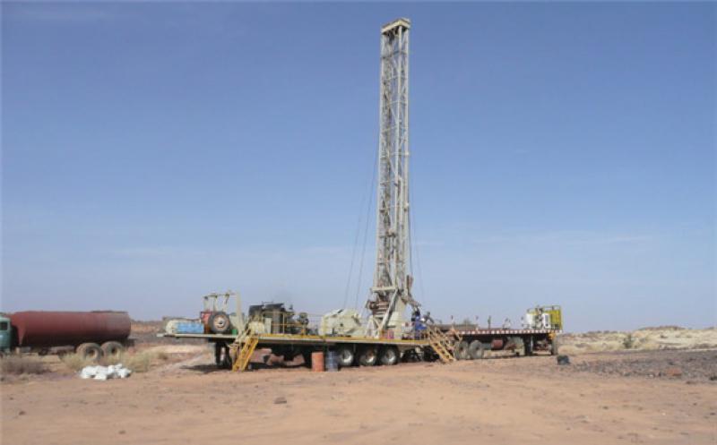 Drilling at Dasa (Image: Global Atomic)