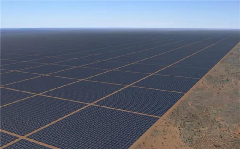 Sun Cable has plans to increase the capacity of its proposed 14 GW solar farm.  Image: Sun Cable