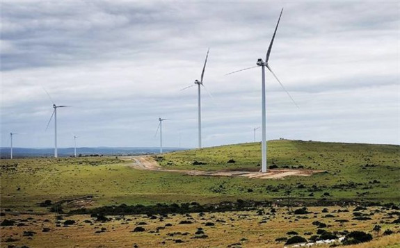 Wesley-Ciskei Wind Farm near Hamburg in the Eastern Cape. Image: Supplied.