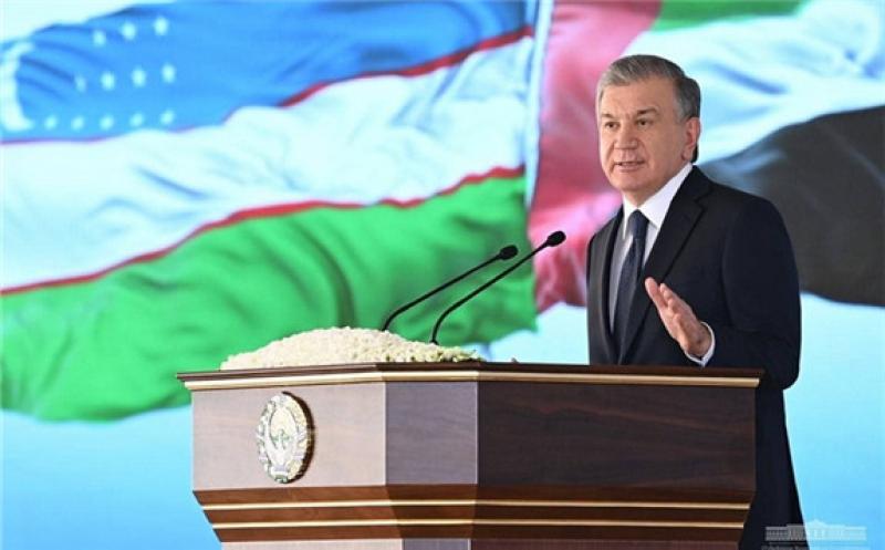 The President of Uzbekistan Shavkat Mirziyoyev attended the inauguration ceremony for Nur Navoi Solar project. Credit: MASDAR.