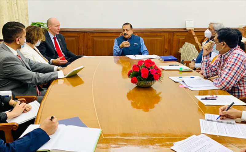 Jitendra Singh said India had proposed to launch a Mission “Integrated Biorefineries” where it was collaborating with the US. (Photo: Twitter/DrJitendraSingh)