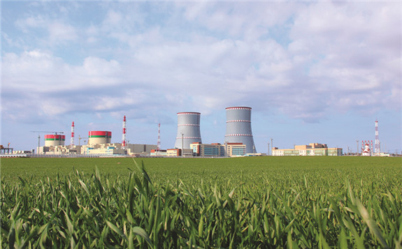 Photo: Two units at Belarus NPP were supplied by Russia (Photo credit: Rosatom)