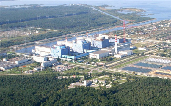 Khmelnitsky nuclear power plant. Only units 1 and 2 (left) are completed and in operation (Image: Energoatom)
