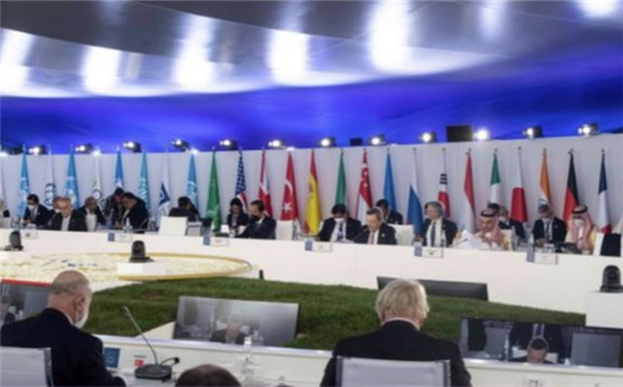 The G20 leaders meeting in Rome (Image: G20)