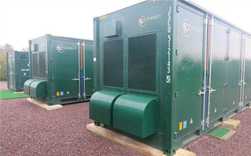 The Wicken battery is located near Milton Keynes. Image: Thrive Renewables.