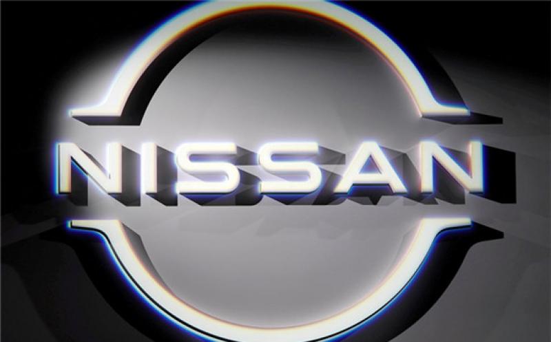 FILE PHOTO: Nissan Motor's logo is displayed during a press preview for the company's new Ariya all-battery SUV at Nissan Pavilion in Yokohama, south of Tokyo, Japan July 14, 2020. REUTERS/Issei Kato