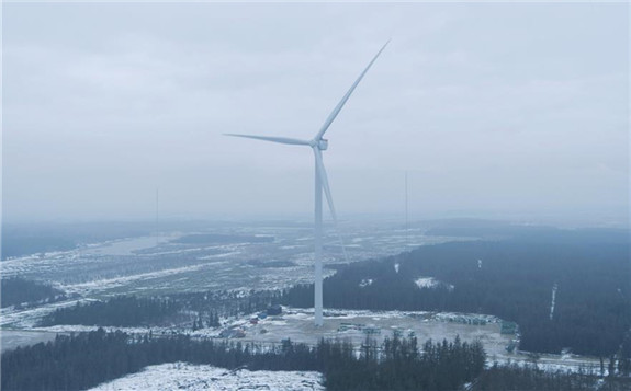 Siemens Gamesa produced first power from its SG 14-222 DD prototype at the Østerild test centre in November 2021