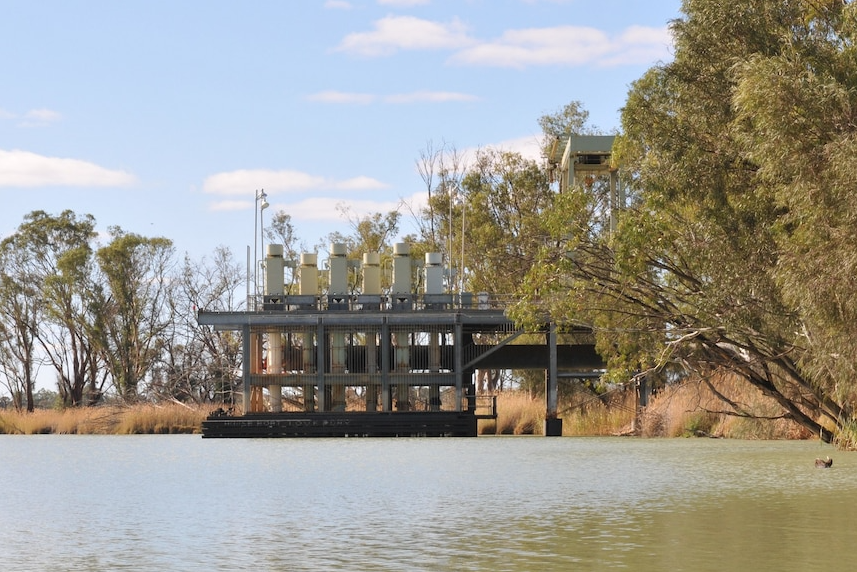 The Central Irrigation Trust is set to benefit from the batteries, hosted at their sites in the Riverland.(Supplied: Enel X)