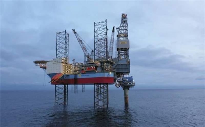 Photo: Maersk Inspirer rig on Yme field; Source: Repsol