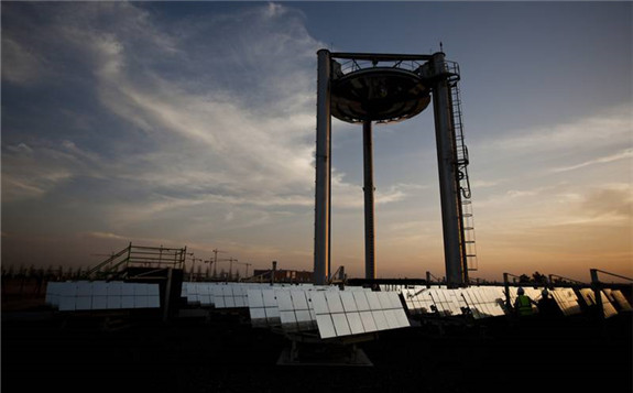 Masdar City in Abu Dhabi. Andrew Henderson / The National