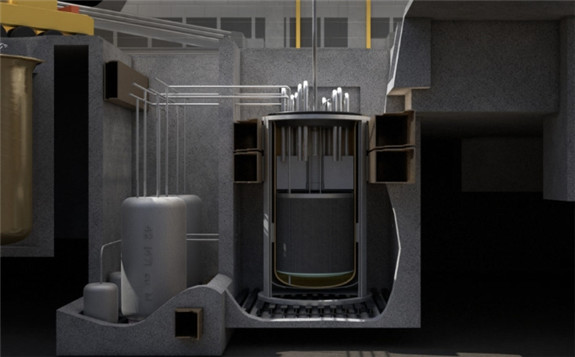 A cutaway of the IMSR core unit (Image: Terrestrial Energy)