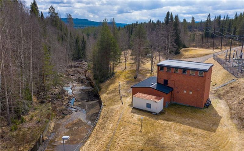 Downing's 36.9-Gwh Tvarforsen hydropower plant in Gavleborg, Sweden