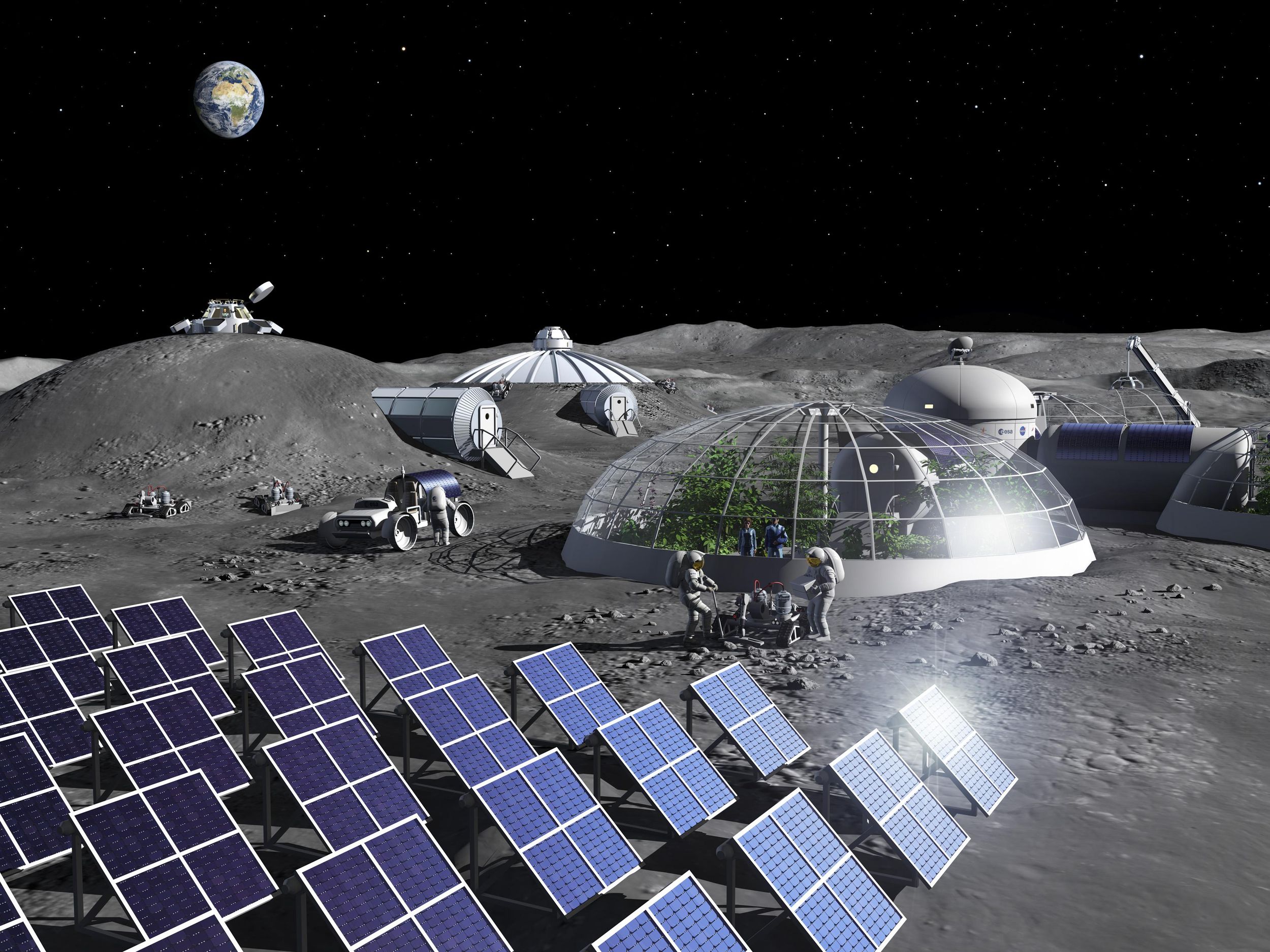 Engineers Are Working on a Solar Microgrid to Outlast Lunar Nights 