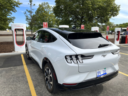 Ford EV Customers to Have Access to Tesla Superchargers Starting Next Year; Tesla Nacs on Ford EVs From 2025