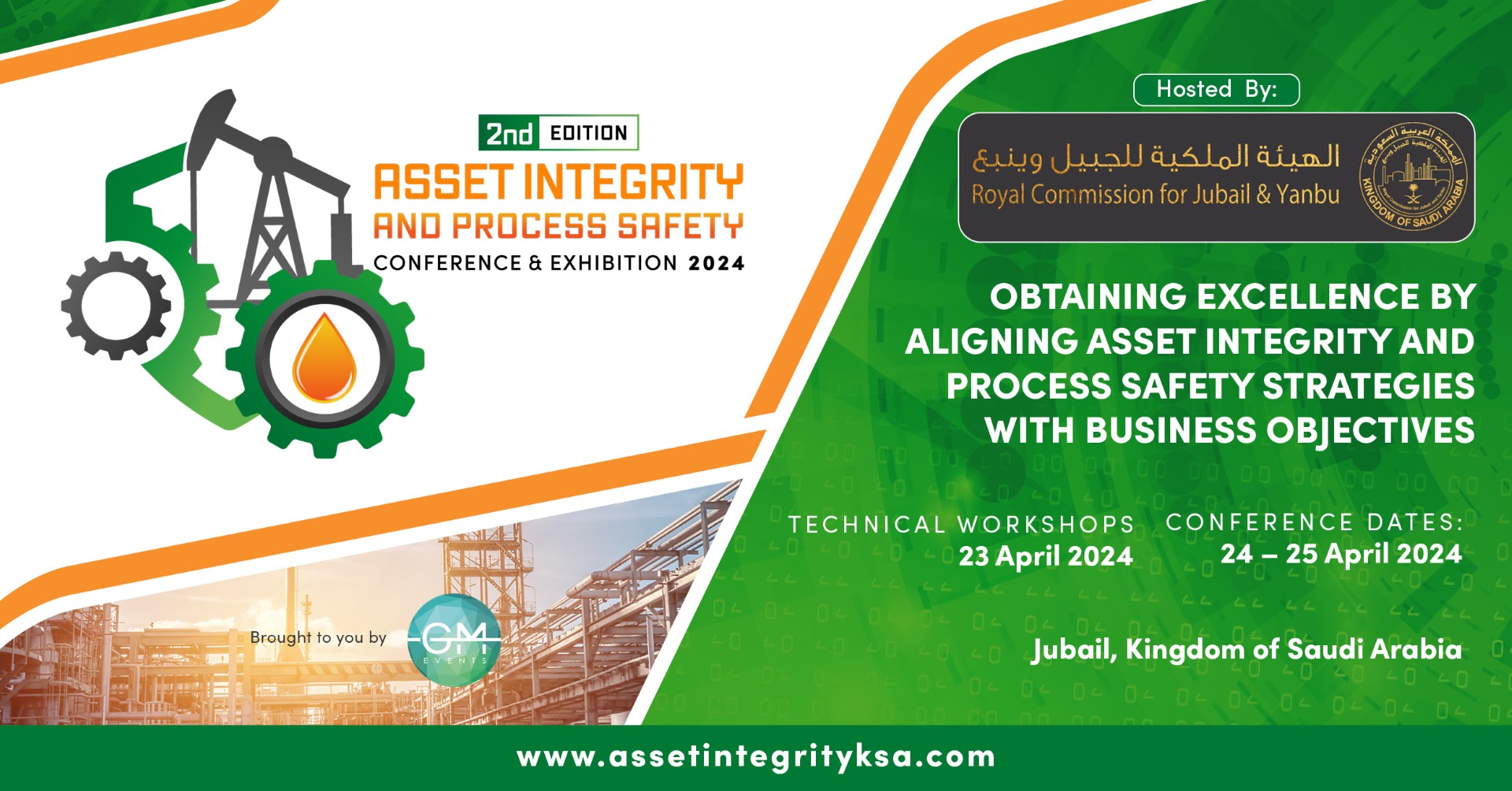 2nd Asset Integrity and Process Safety Conference KSA