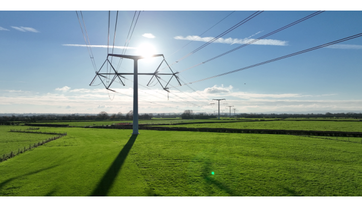 Hinkley Connection Completes T-Pylon Wiring