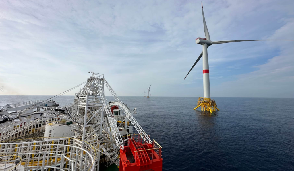 Greek Firm Completes Cable Installation for French Floating Wind Pilot Project